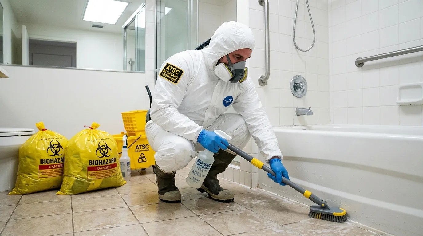 Decontamination equipment deployed for Blood Cleanup in Mission Bend